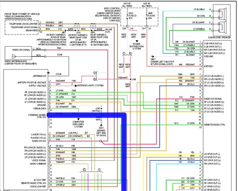 hhr radio wiring diagram 