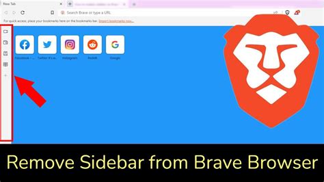 hide address bar from window brave browser, Distraction free reading