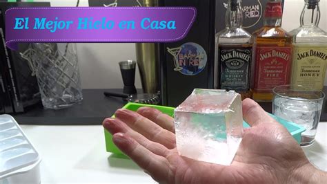 hielo en casa