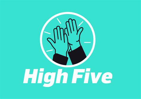 high five with money logo, High five – logo cowboy. High five grigoriou gregory designed