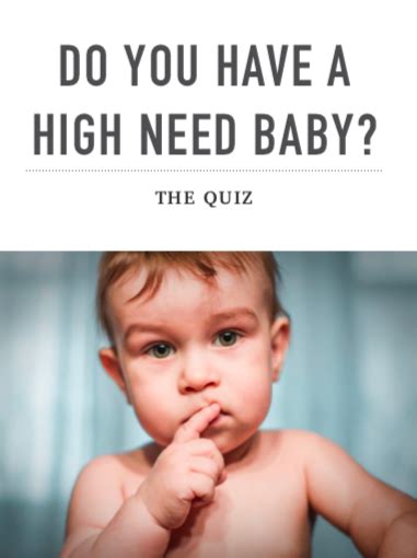 high need baby test