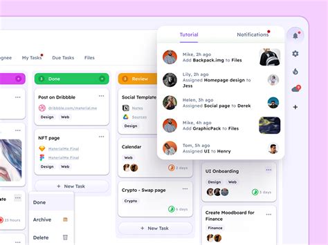 high priority notification ui design, Notification ui concept design :: behance