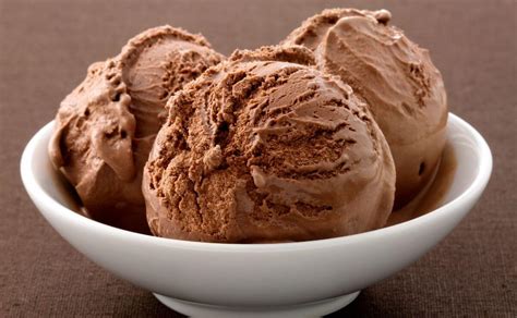 homemade chocolate ice cream with condensed milk