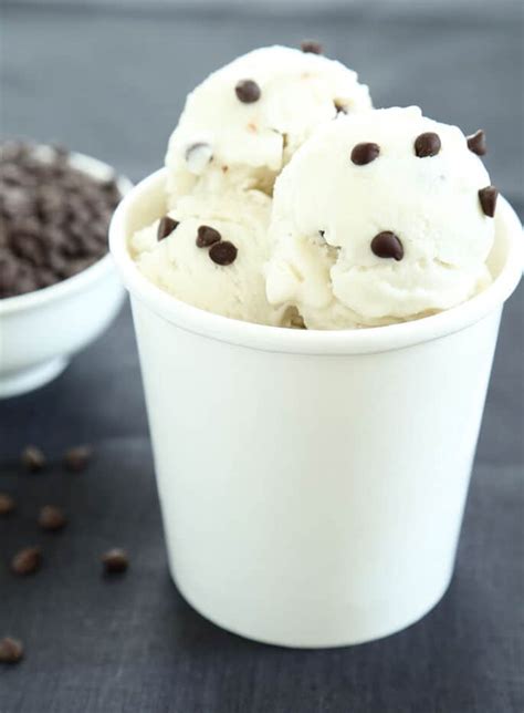 homemade dairy free ice cream without machine
