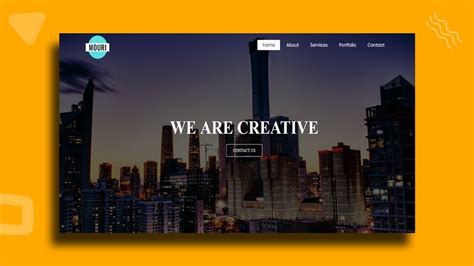 homepage in html and css design, Create awesome home page using html css with source code