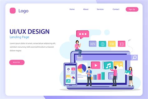 homepage ui/ux, Ux dribbble. Software company website ui ux design :: behance