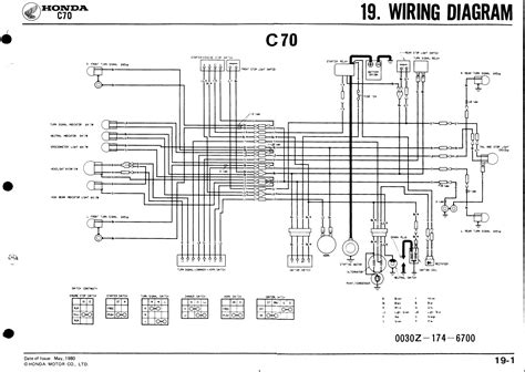 honda c70 wiring 