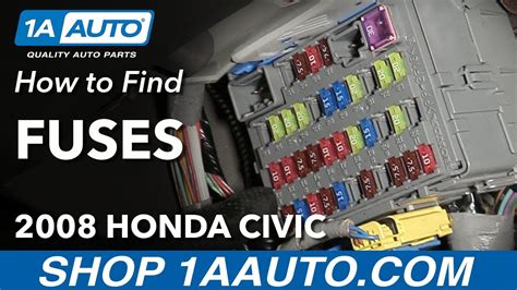 honda civic dash fuse box 