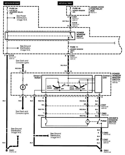honda cr v power window switch wiring diagram 