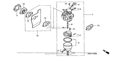 honda engine gcv160 parts diagram 