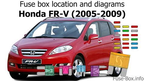 honda frv fuse box 