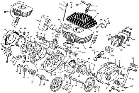 honda motorcycle engine diagrams 
