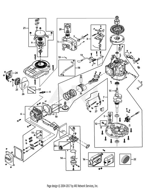 honda mower engine parts diagram 