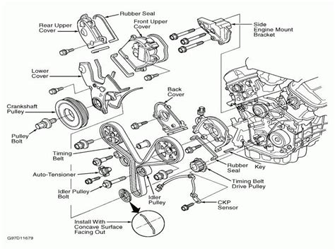honda pilot engine diagram 