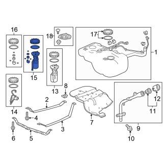 honda ridgeline fuel filter 