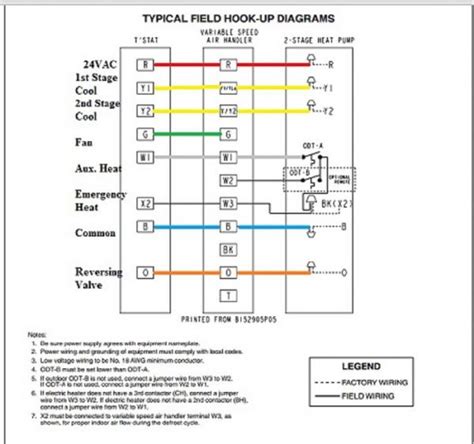 honeywell 8400 thermostat wiring diagram 