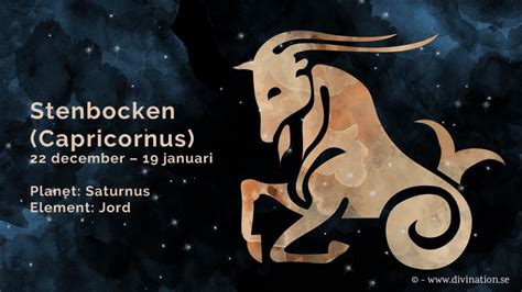 horoskop stenbocken imorgon