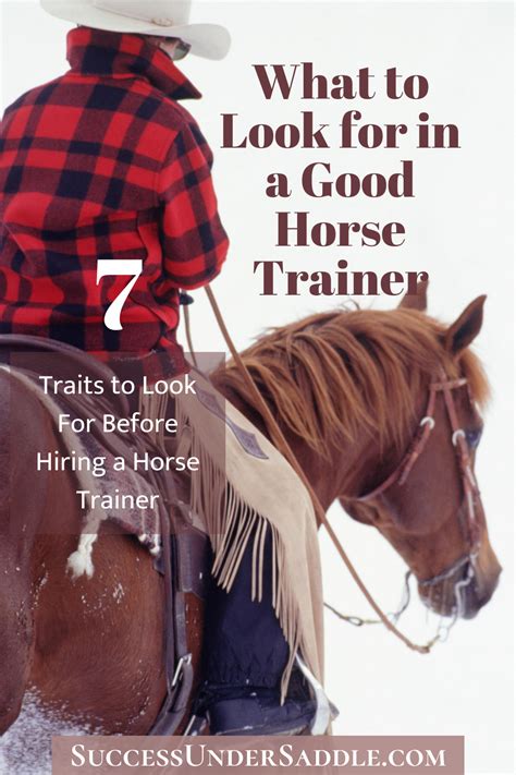 horse trainer