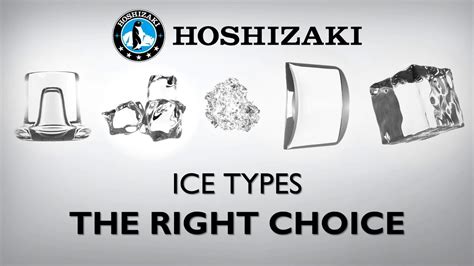 hoshizaki ice types