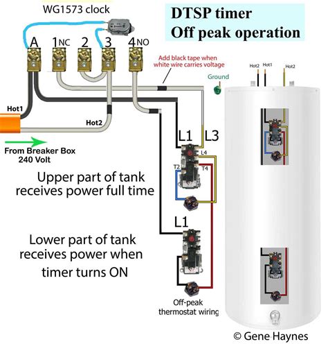 hot water heater wiring 10 2 