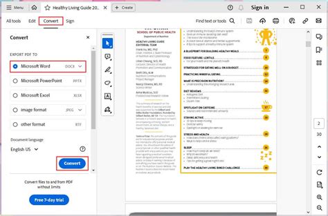 how do i convert a pdf to word in adobe, How to convert pdf to word with adobe acrobat: fast