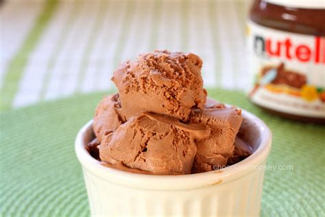 how do you make nutella ice cream