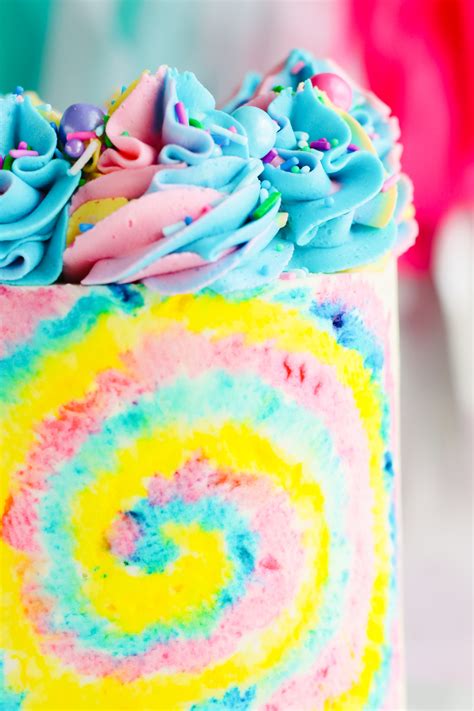 how do you make tie dye icing