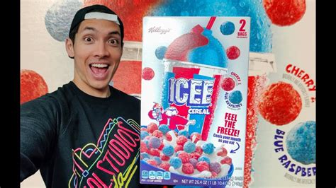 how does icee cereal make your mouth cold