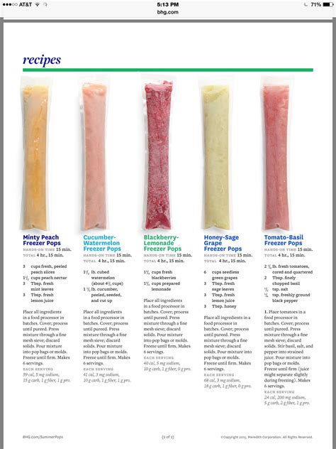 how many calories are in an ice pop