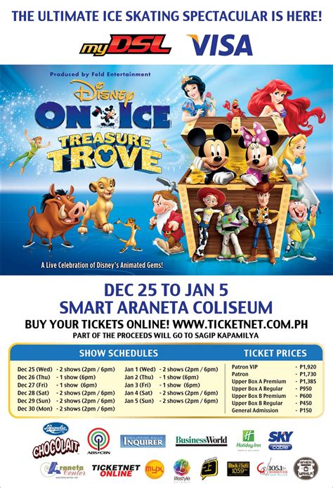 how much is disney on ice tickets