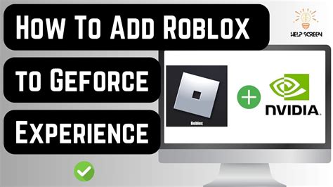 how to add roblox on geforce now, How to add roblox to geforce experience (nvidia)