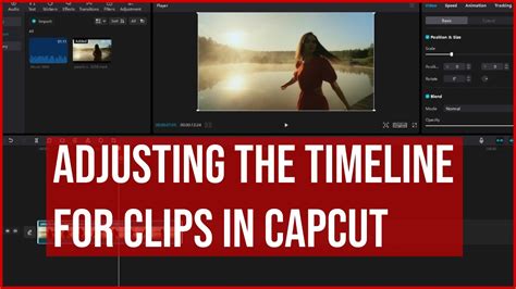 how to adjust subtitle timing in capcut pc, Adjusting the timeline for clips. How to adjust subtitle timing permanently