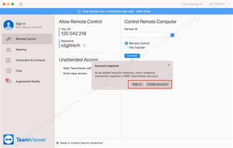 how to allow teamviewer on mac, Remote control a mac