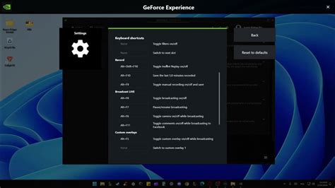 how to change geforce experience keybinds, Geforce experience hotkeys change. How to change/disable keyboard hotkeys of nvidia geforce experience