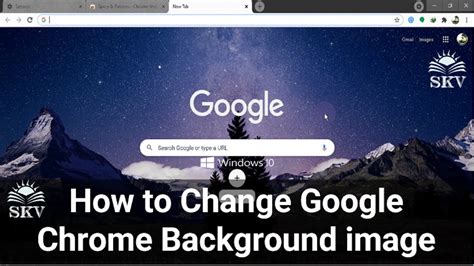how to change google chrome background image, How to change google background in pc, laptop. How to change google chrome background image