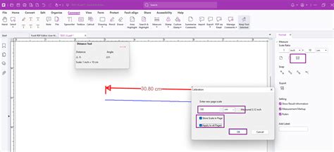 how to change scale on foxit, Foxit pdfs phantompdf reader. How to change the scale of measurement for pdfs in foxit pdf editor and