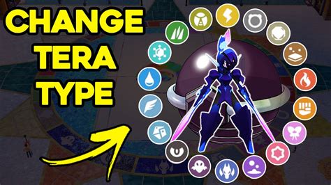 how to change tera type, How to change tera types in pokemon scarlet & violet