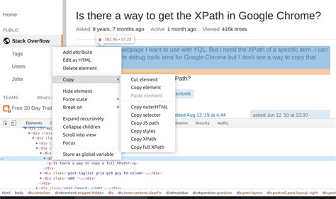 how to check xpath in chrome, How to verify an xpath expression in chrome developers tool or firefox. Xpath chrome expression developers firebug verify tool firefox update march