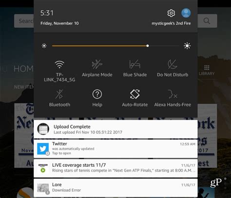 how to clear notifications on fire tablet, How to manage app notifications on amazon fire tablets. How to close apps on an amazon fire tablet
