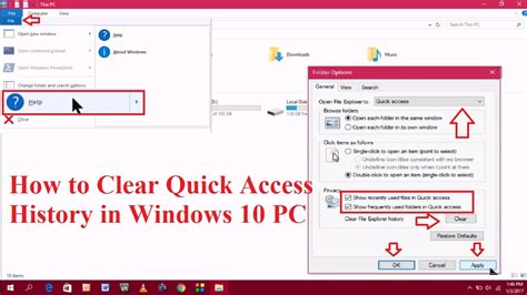 how to clear quick access history, Clear your search history in windows 10. How to clear quick access history in windows 11 [3 easy ways]
