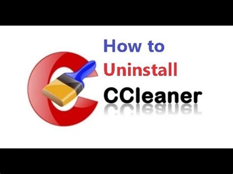 how to completely remove ccleaner, Completely remove flash cookies with ccleaner? [how to]. Ccleaner remove completely pc should removal