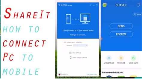 how to connect pc to pc using shareit, Transfer files between mobile phones and pc using shareit – software rt. Learn new things: how to connect pc and phone via latest shareit (pc
