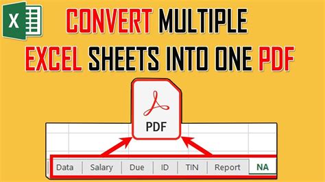 how to convert excel sheets into one pdf, How to convert multiple excel sheets into one pdf file