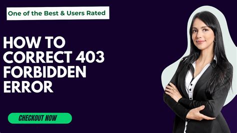 how to correct a 403 error, How to fix the 403 forbidden error for wordpress websites