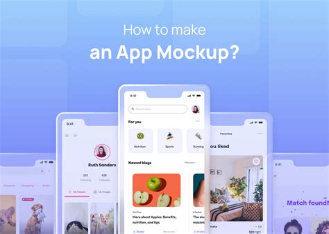 how to create an app mockup, How to make an app mockup with visily?