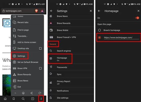 how to customize brave settings for, Why clearing cache makes website work again