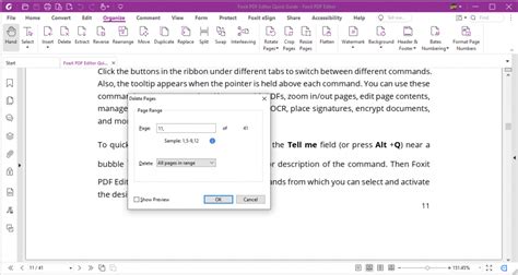how to delete a page in pdf foxit reader, How to delete pages from a pdf