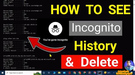how to delete incognito, Cómo ver y borrar el historial de incógnito