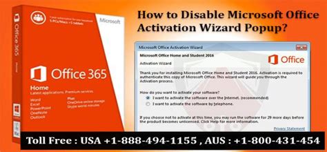 how to disable microsoft office activation, How do i disable microsoft office activation wizard in windows 10