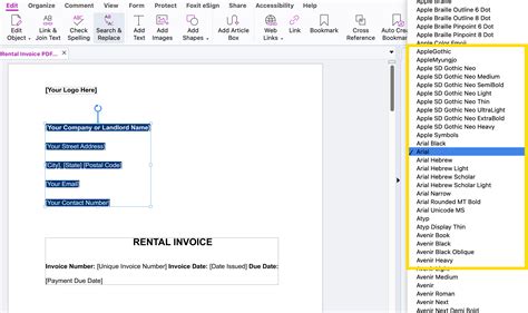 how to edit font in foxit, Foxit phantompdf 版